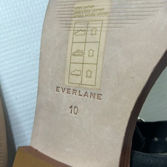 EVERLANE NWOT THE TWIN BUCKLE SANDALS SIZE 10 - Picture 4 of 7
